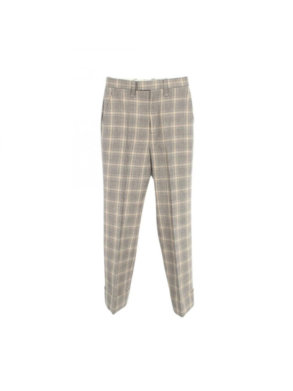 Gucci Pants Check Fabric Wool